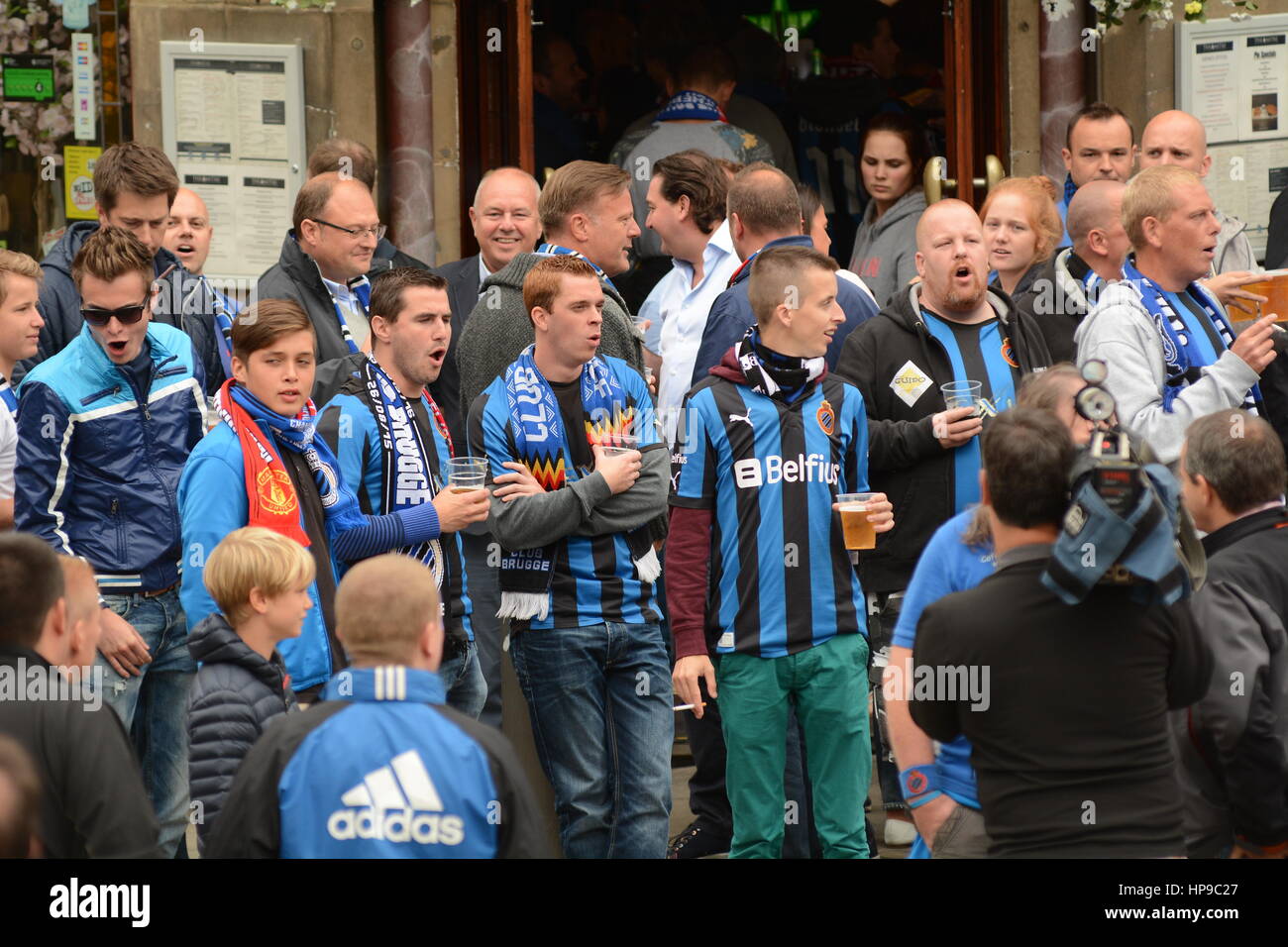 Fans club brugge hi-res stock photography and images - Alamy