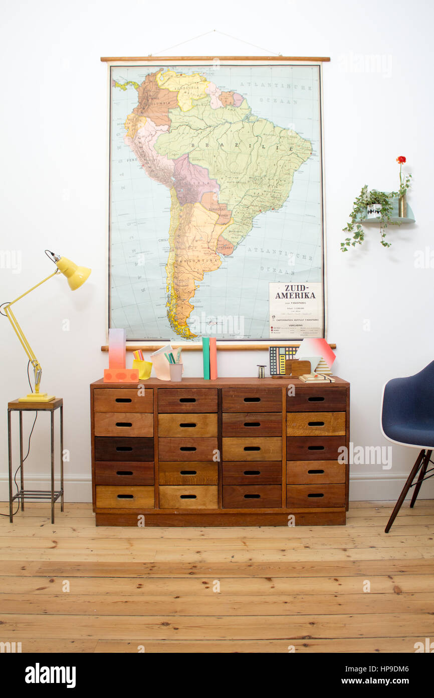 Antique Chest Drawers Chair In Stock Photos Antique Chest