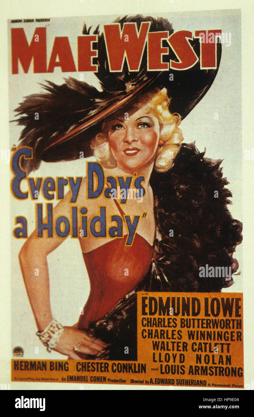 every day's a holiday,1937 Stock Photo