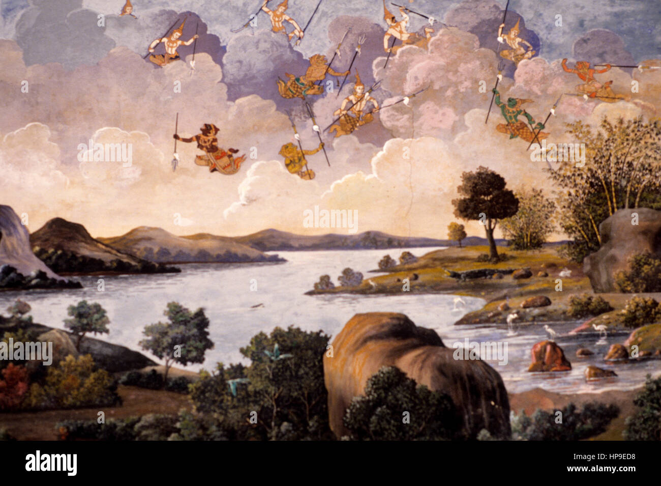 life of rama,ramayana Stock Photo - Alamy