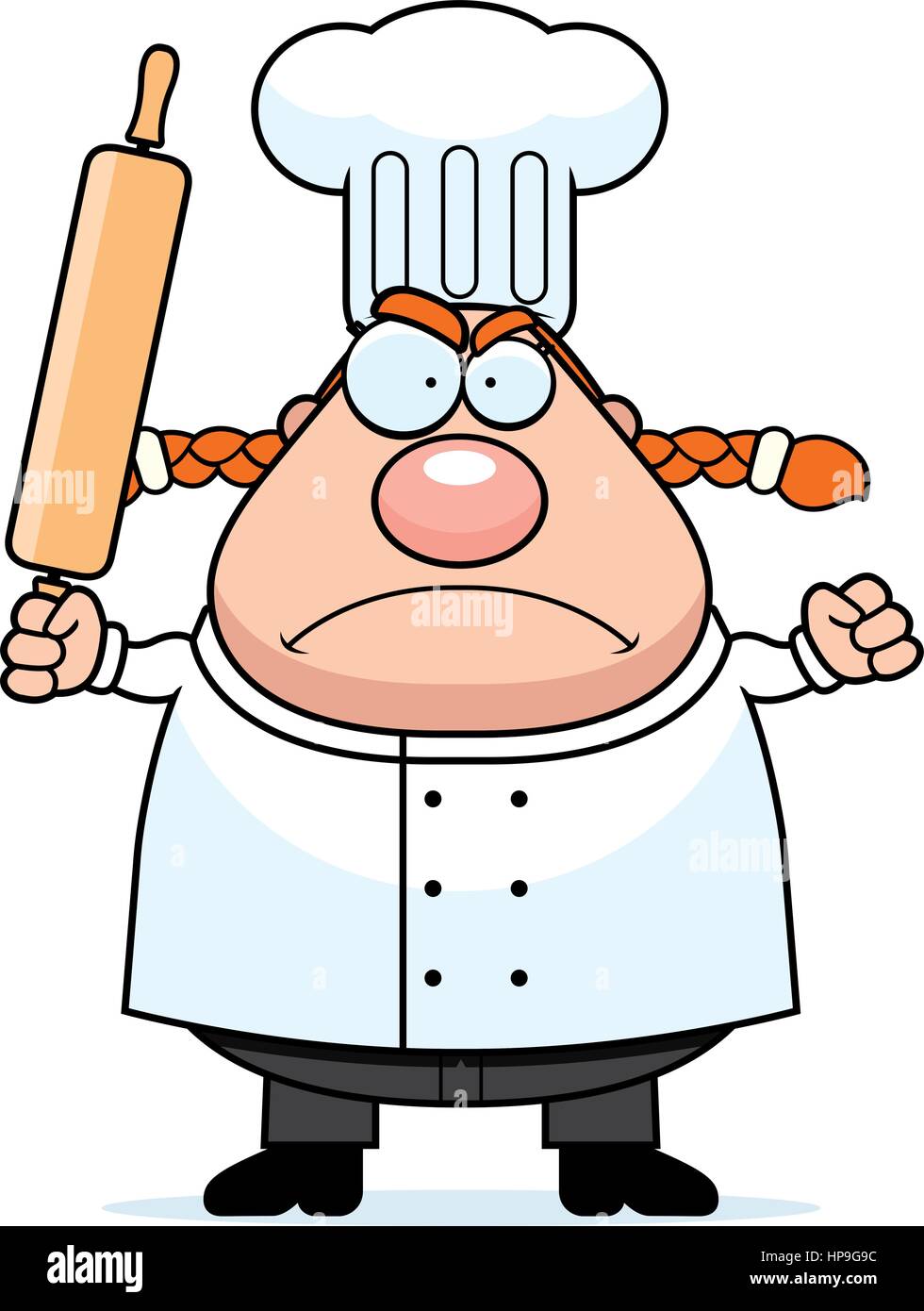 A cartoon chef with an angry expression Stock Vector Image & Art - Alamy A cartoon chef with an angry expression Stock Vector Image & Art - Alamy