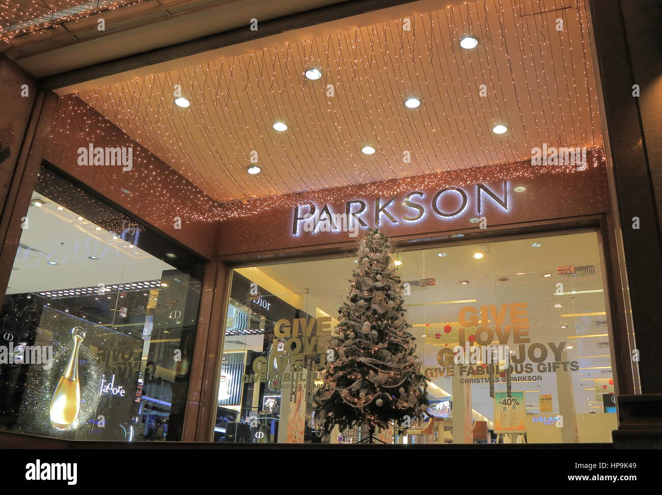 Parkson department store in Ho Chi Minh City Vietnam. Parkson is a