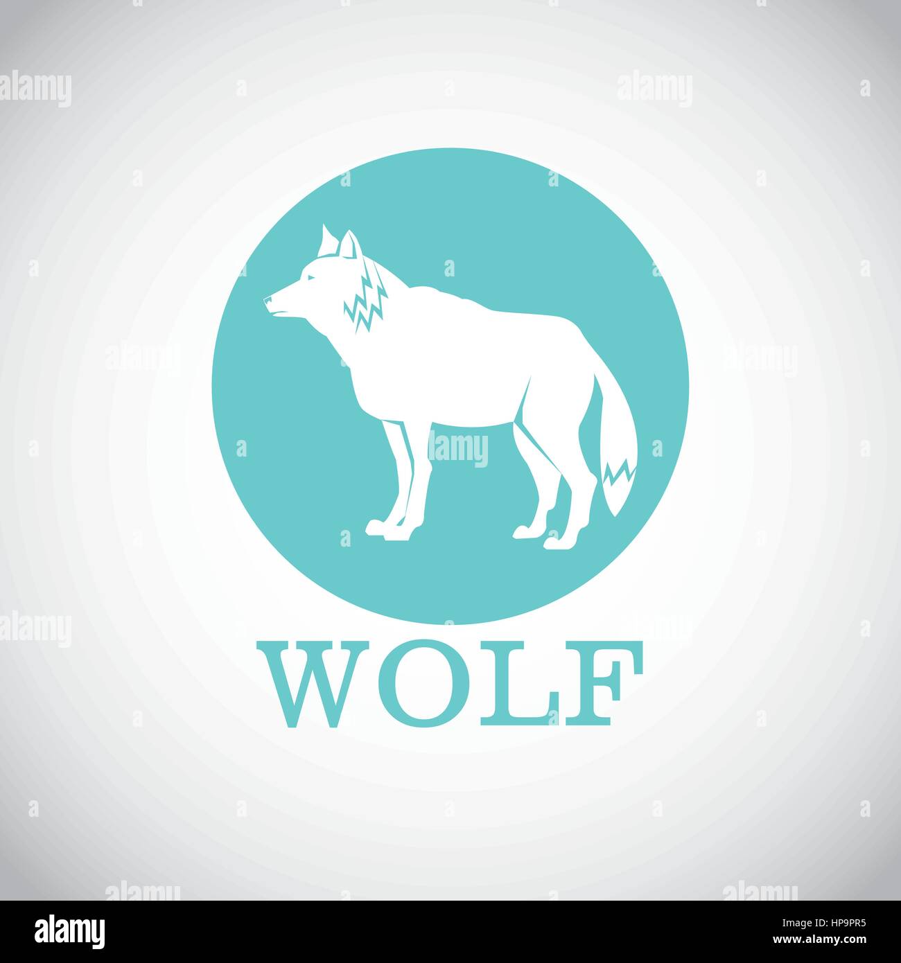 Timber wolf vector vectors hi-res stock photography and images - Alamy