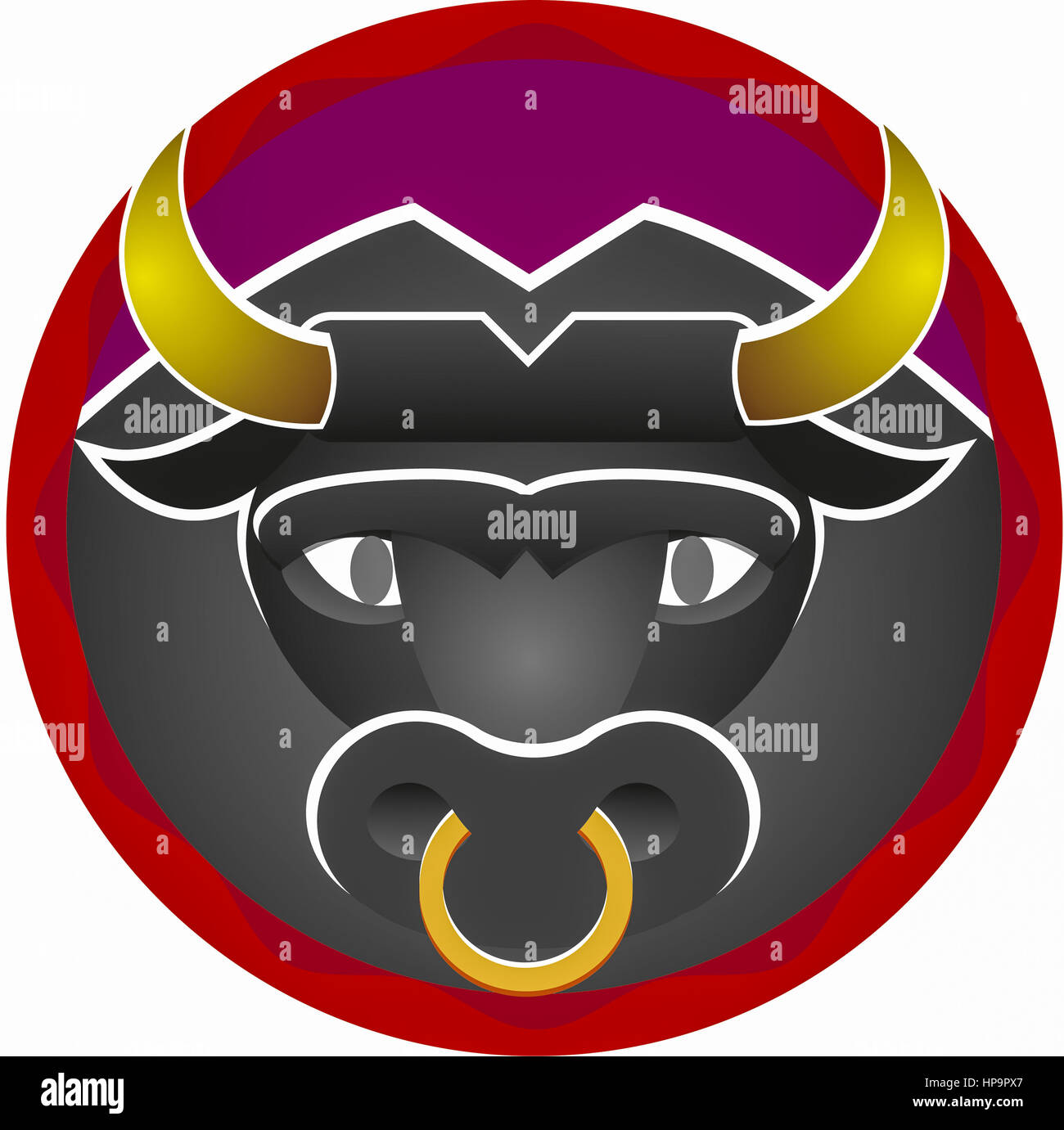 Sternzeichen Stier Stock Photo 134210559 Alamy