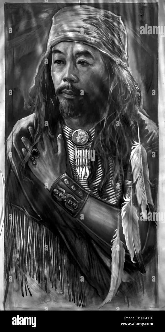 Native American Black And White Photos