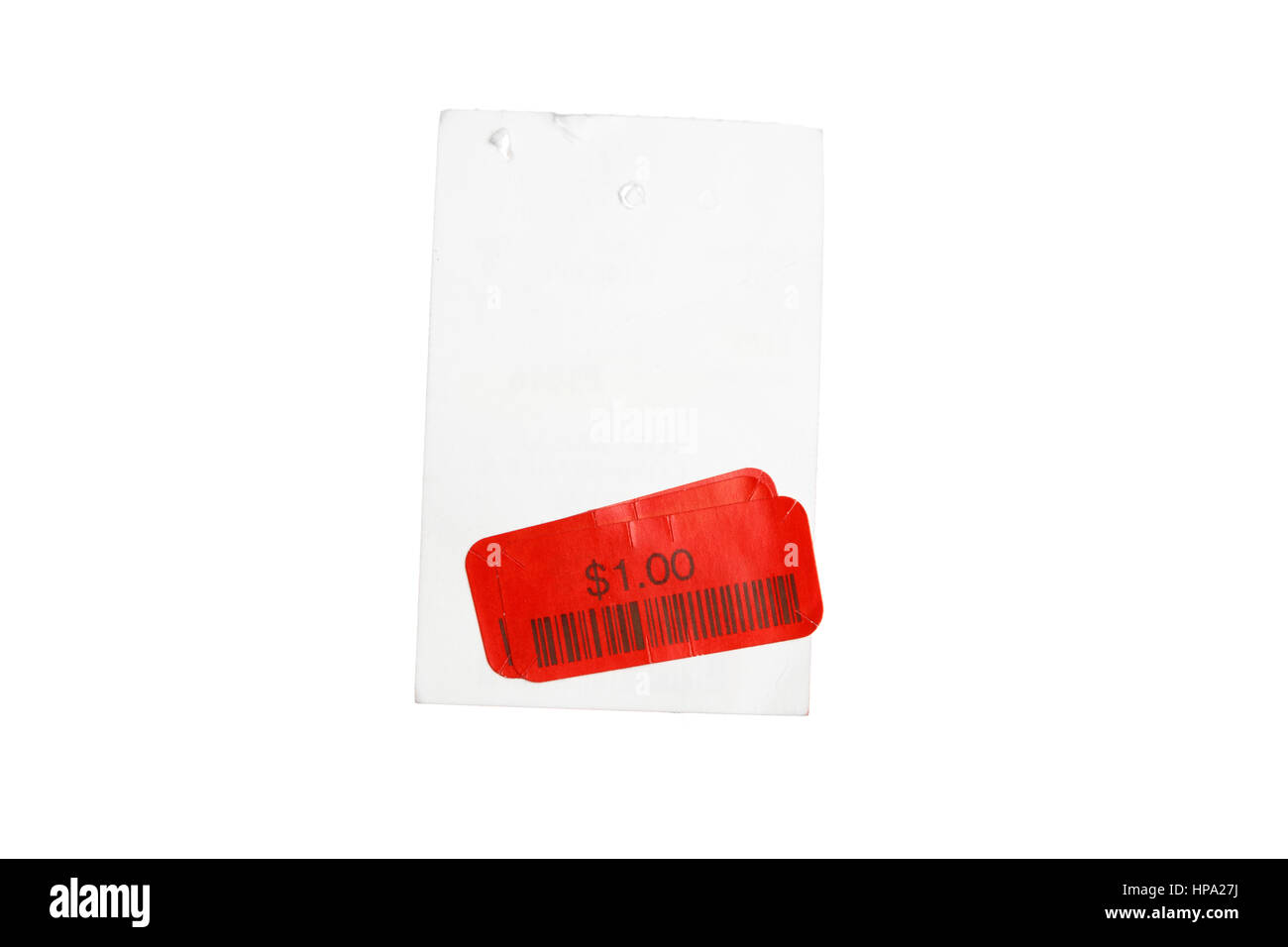 a red price tag close up shot Stock Photo Alamy