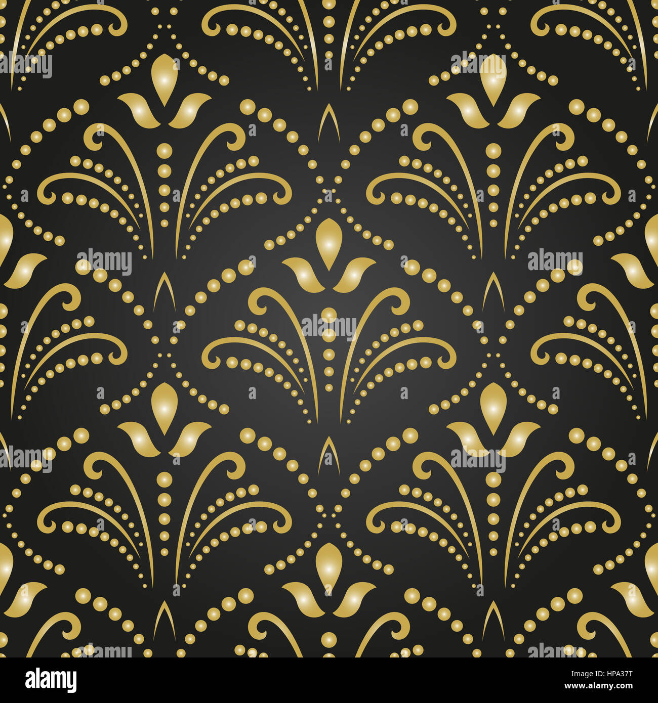 Seamless Damask Background Stock Photo - Alamy