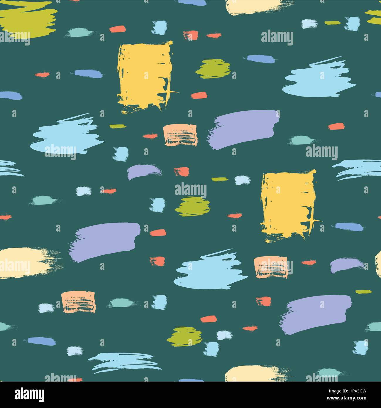 Brush stroke artistic seamless pattern Stock Vector Image & Art - Alamy