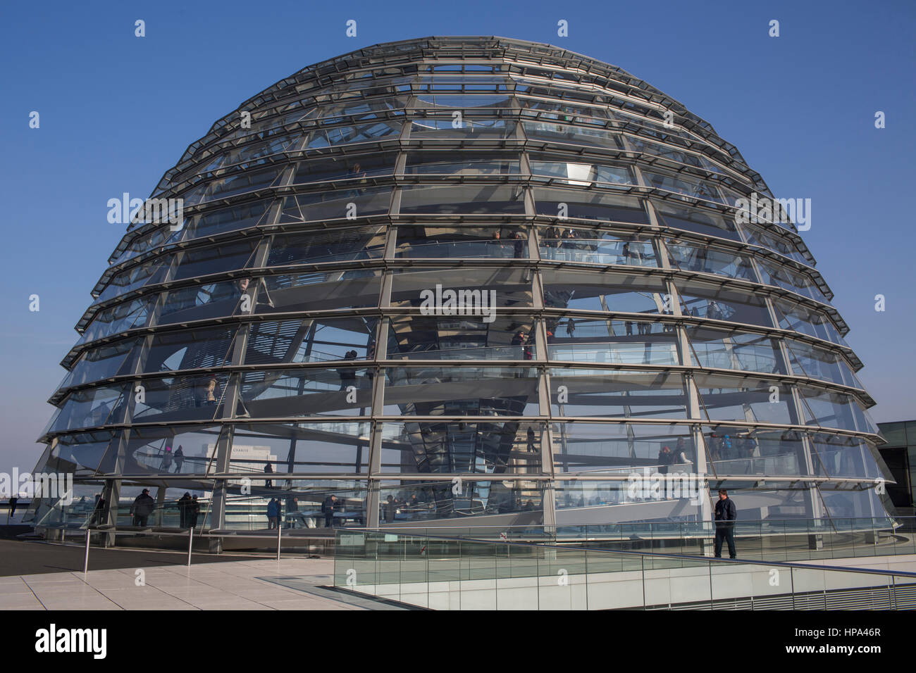 The Reichstag (Bundestag), the German parliament building in the