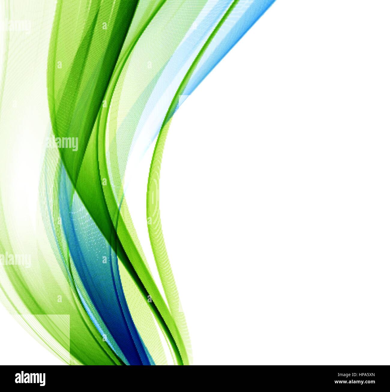 Abstract blue and green color background Vector Image