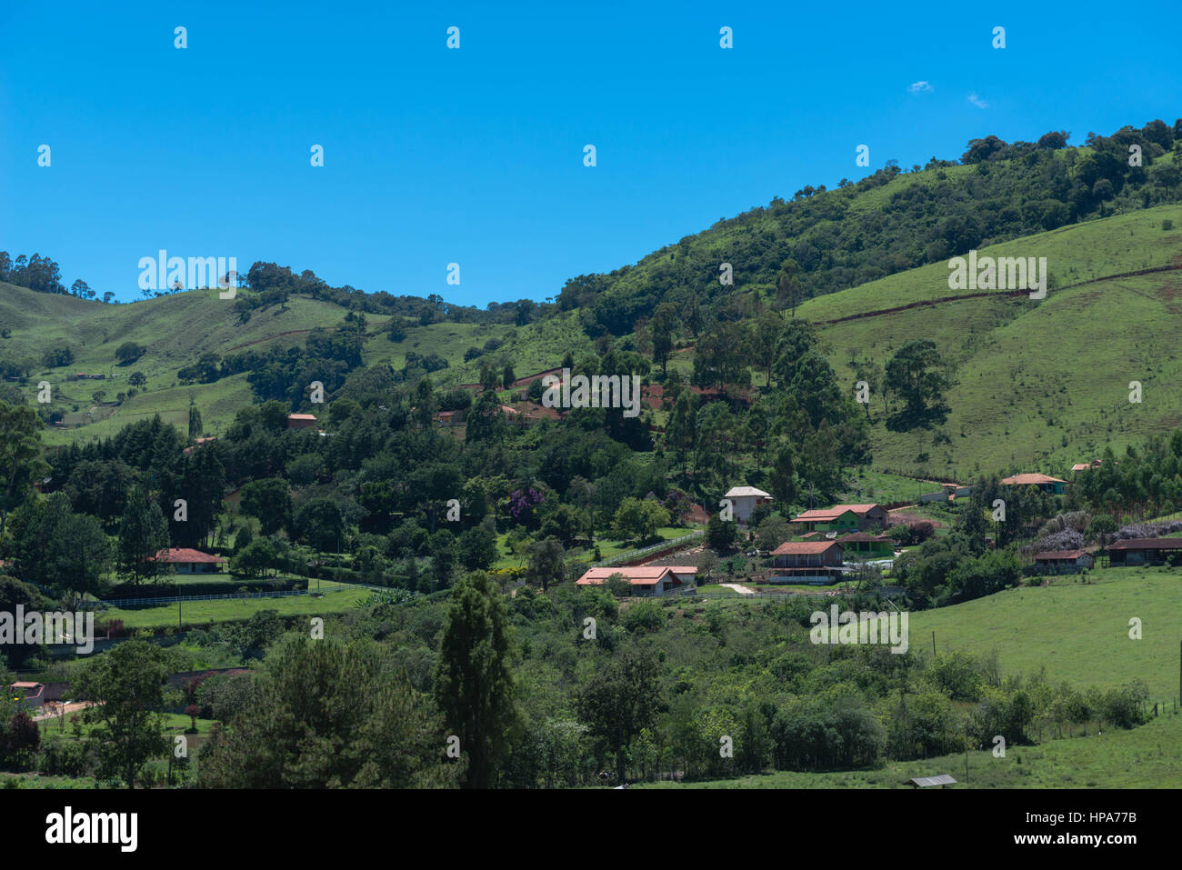 In the suburbs of Camanducaia, Minas Gerais State, Brazil, South America Stock Photo