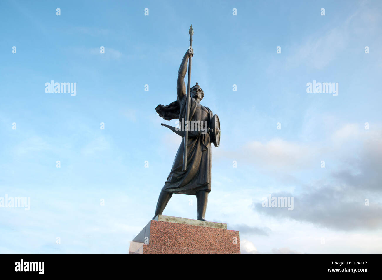 Palais du peuple Djibouti, East Africa (People's Palace statue) Stock Photo