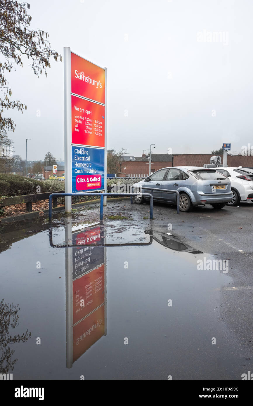 Sainsburys car park hires stock photography and images Alamy