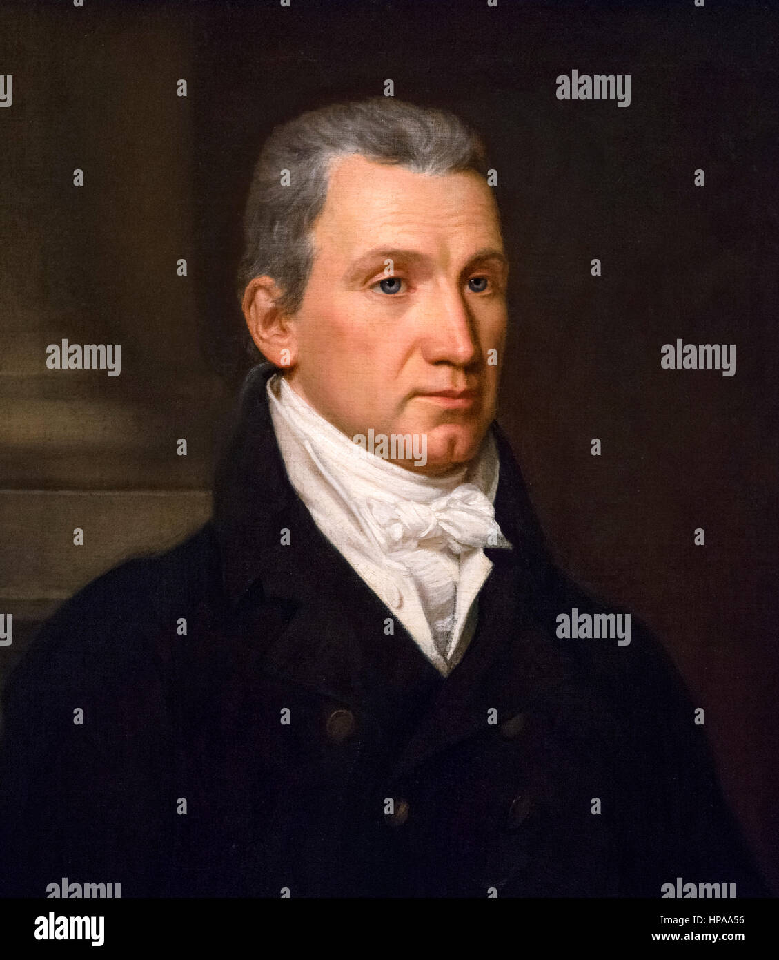 James Monroe. Portrait of the 5th US President James Monroe (17581831