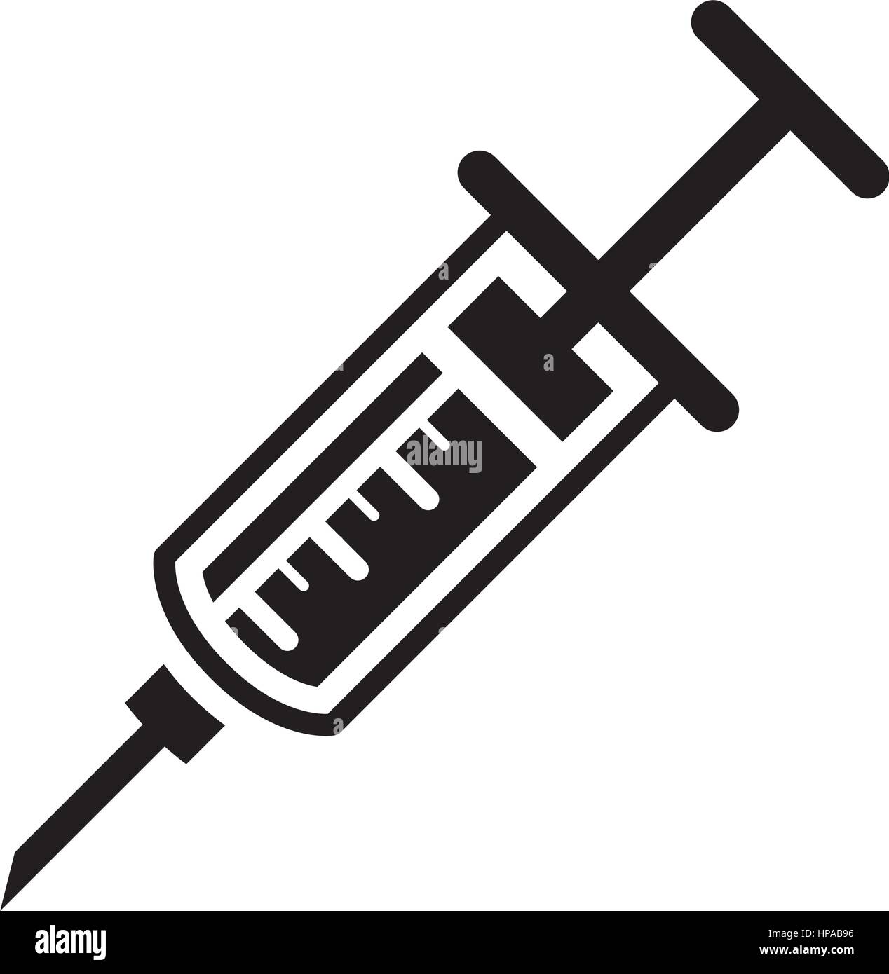 Vaccination and Medical Services Icon. Stock Vector