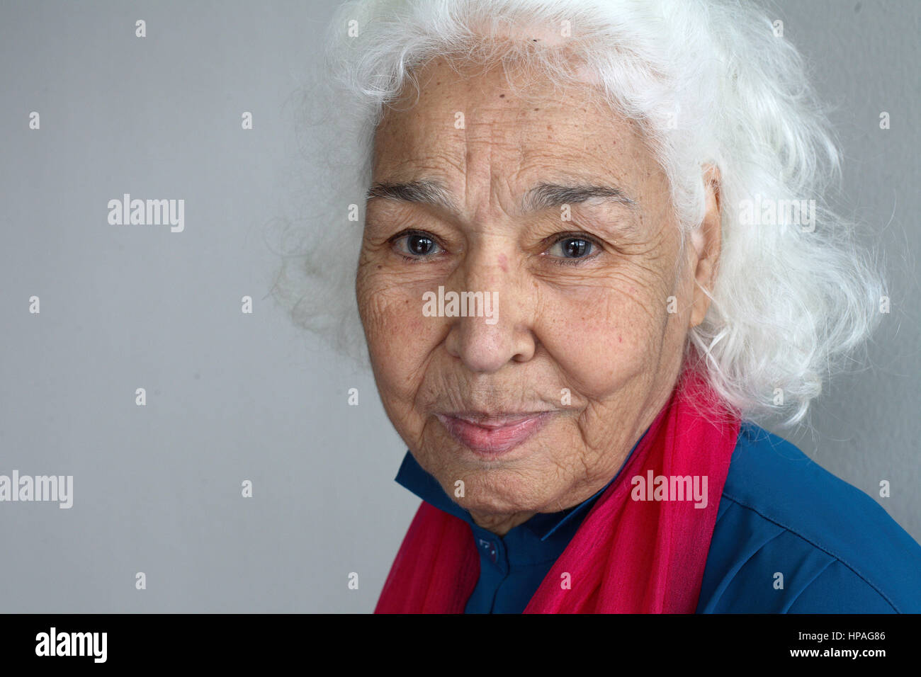 EL SAADAWI (EL-SAADAWI) Nawal - Date : 20090516 ©Basso CANNARSA/Opale Stock Photo