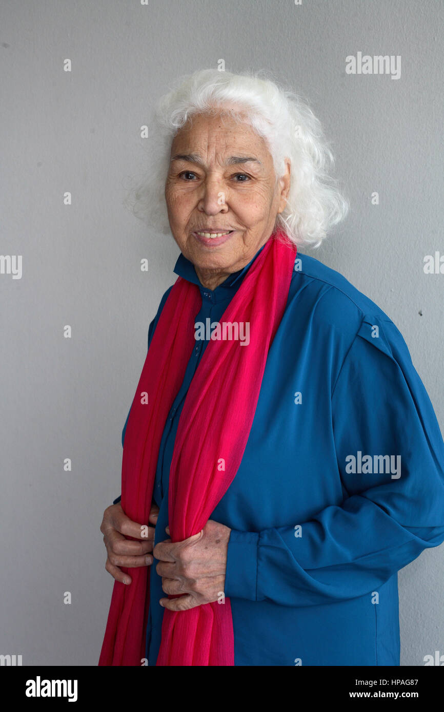 EL SAADAWI (EL-SAADAWI) Nawal - Date : 20090516 ©Basso CANNARSA/Opale Stock Photo