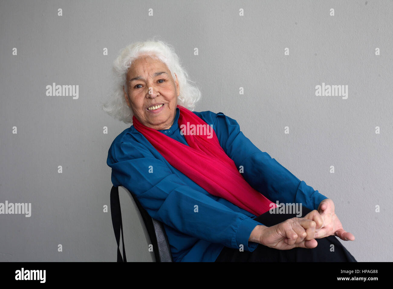 EL SAADAWI (EL-SAADAWI) Nawal - Date : 20090516 ©Basso CANNARSA/Opale Stock Photo