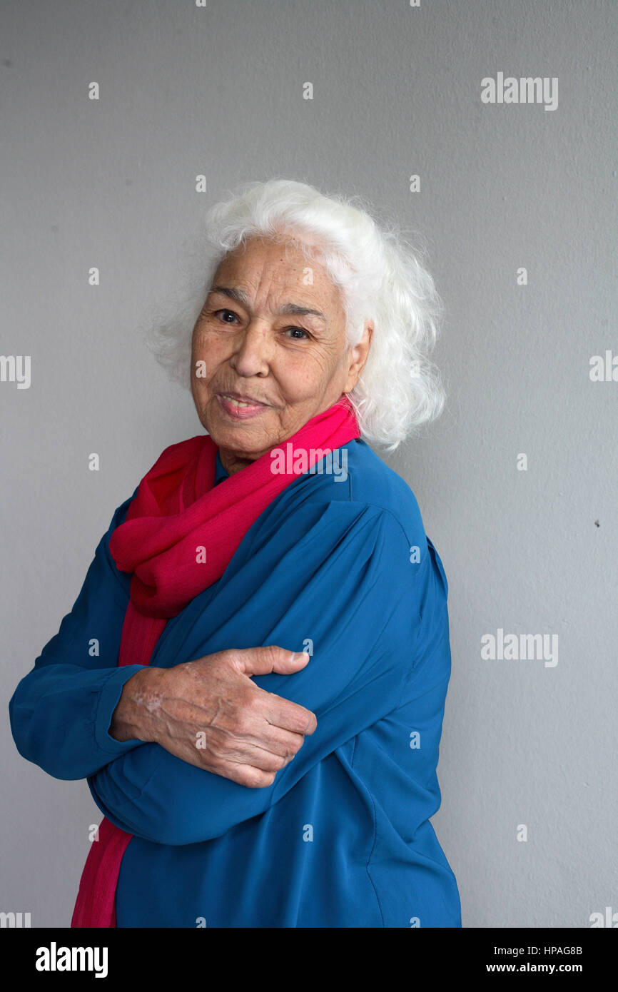 EL SAADAWI (EL-SAADAWI) Nawal - Date : 20090516 ©Basso CANNARSA/Opale Stock Photo