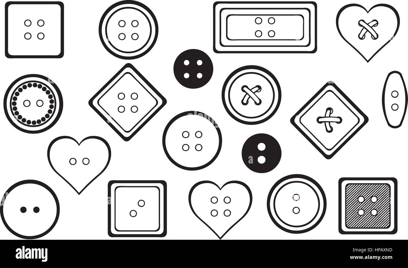 Assorted sewing Stock Vector Images - Alamy