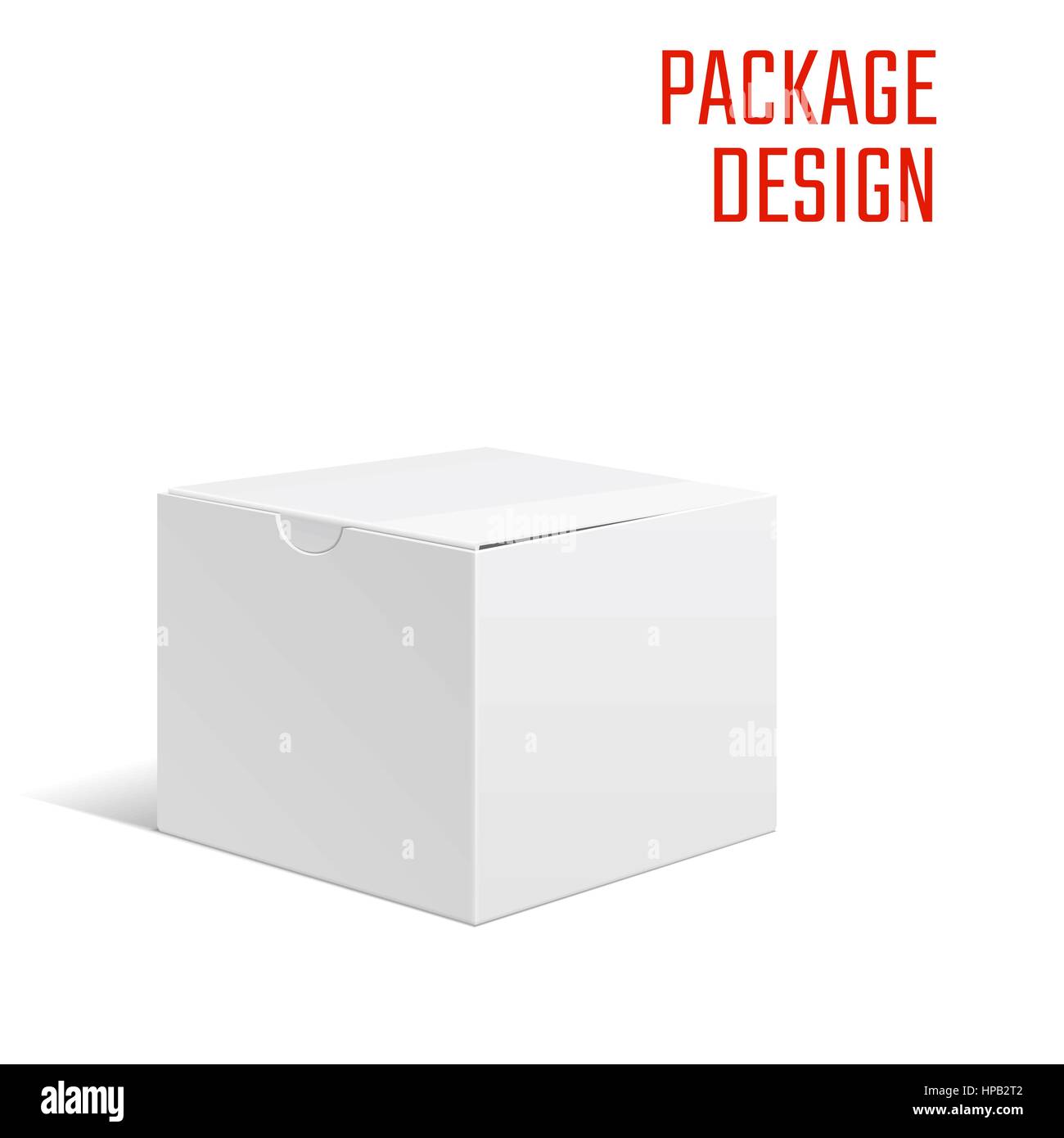 Gift craft Box  1 Stock Vector