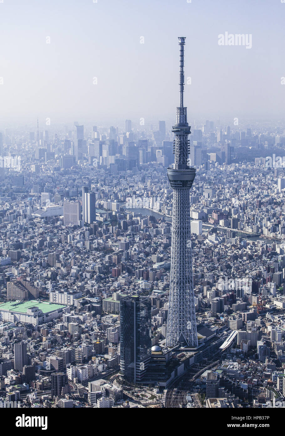 Tokio, Fernsehturm, Skytree, Japan Stock Photo