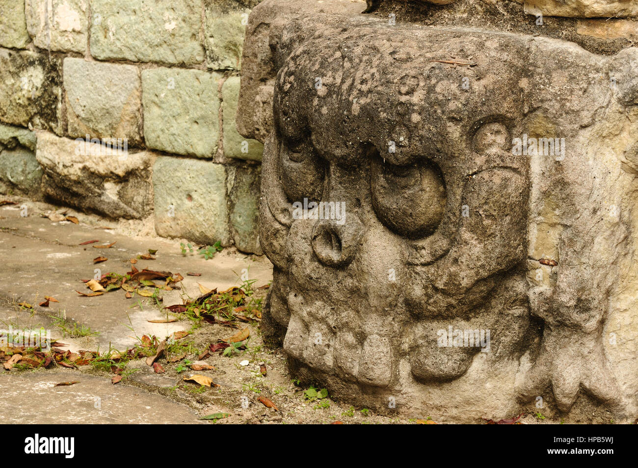 Ancient Mayan civilization Stock Photo