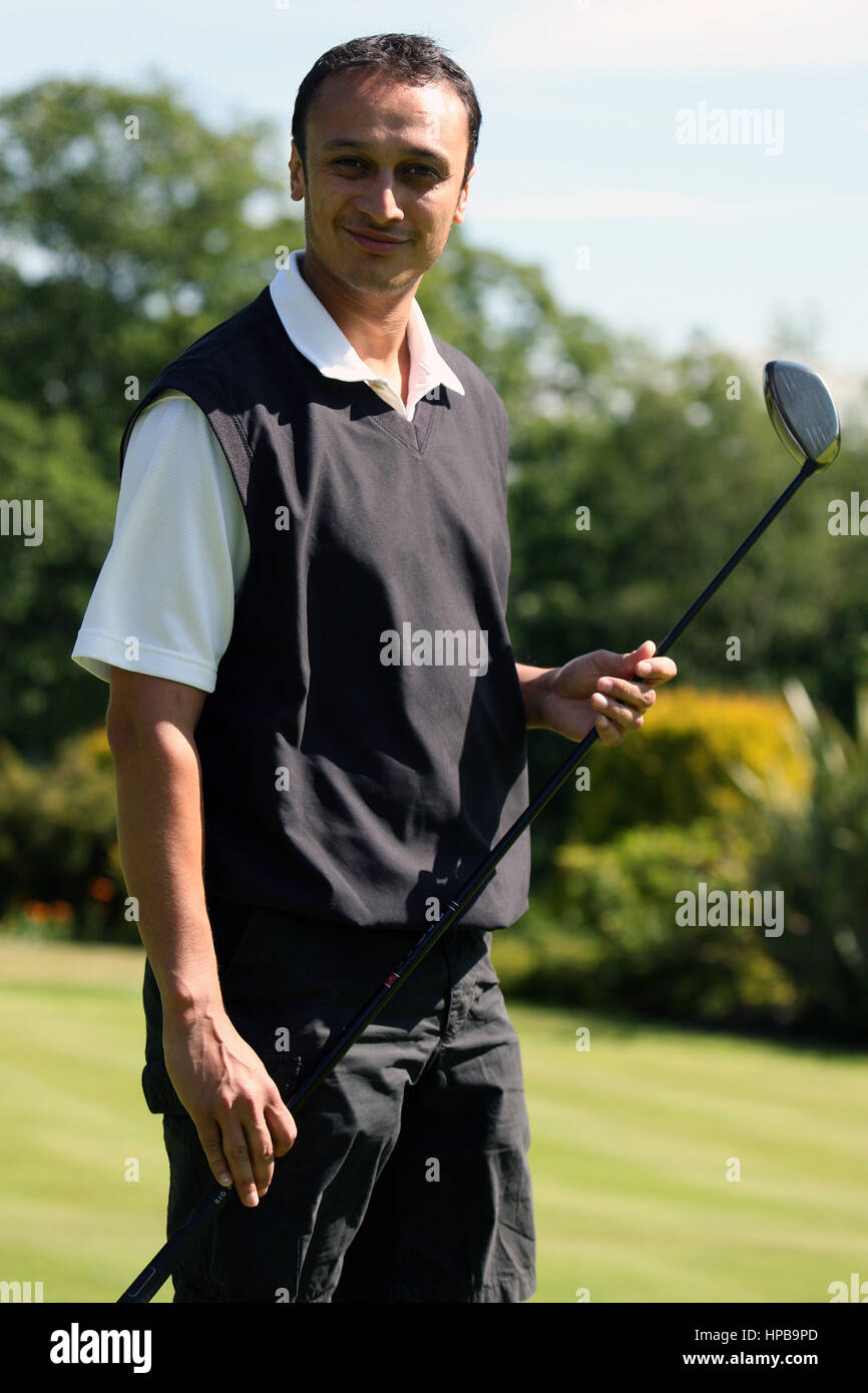 Lee Sharpe charity golf day at Mere Golf and Country Club.  Chris Bisson. Picture: Chris Bull Stock Photo