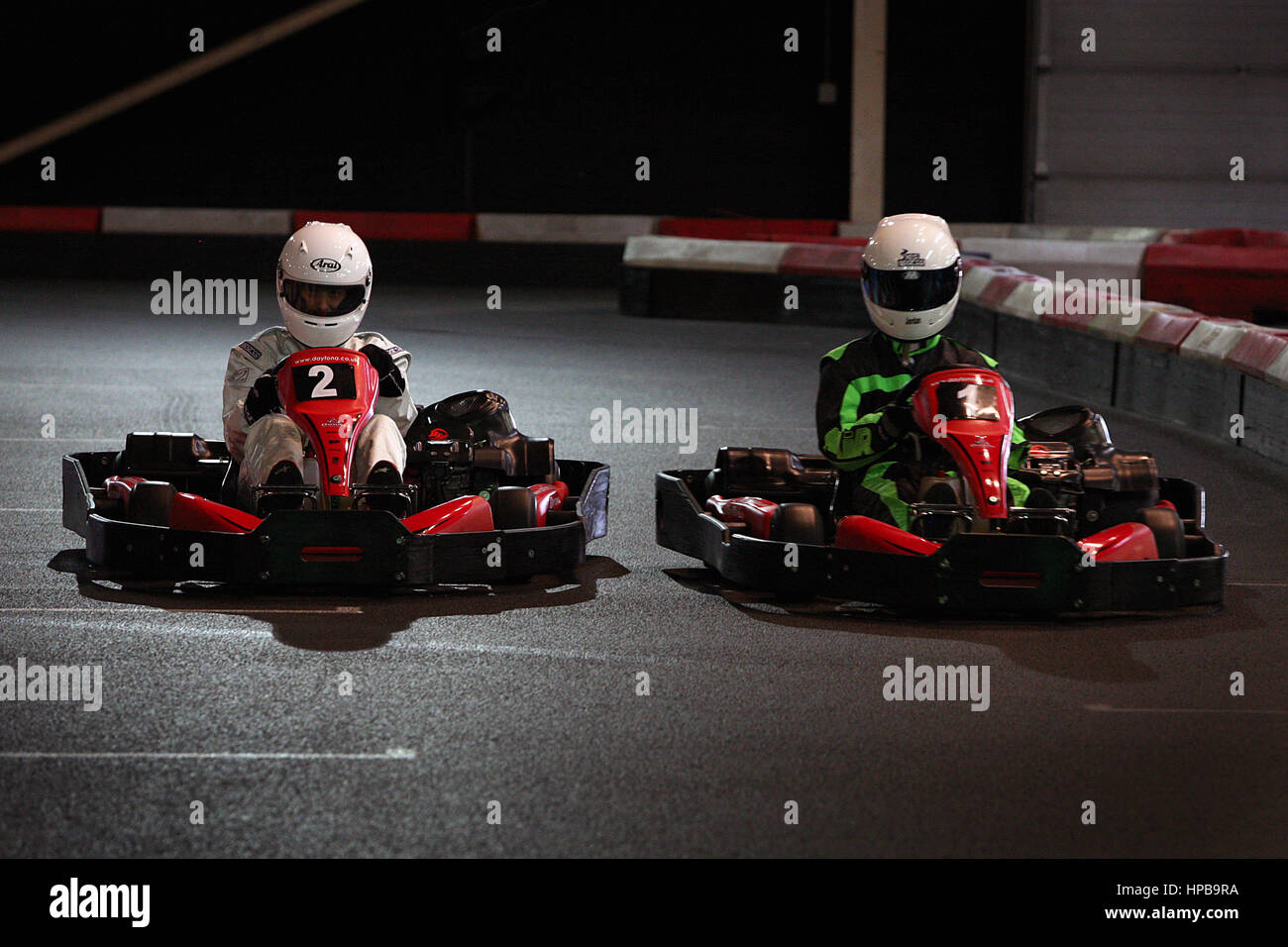 Indoor karting hi-res stock photography and images - Alamy