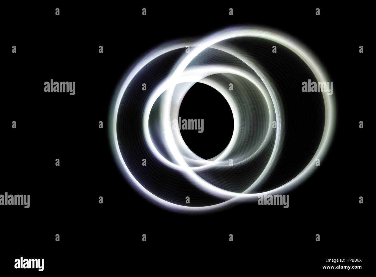 Sound waves in the visible gray color in the dark Stock Photo - Alamy
