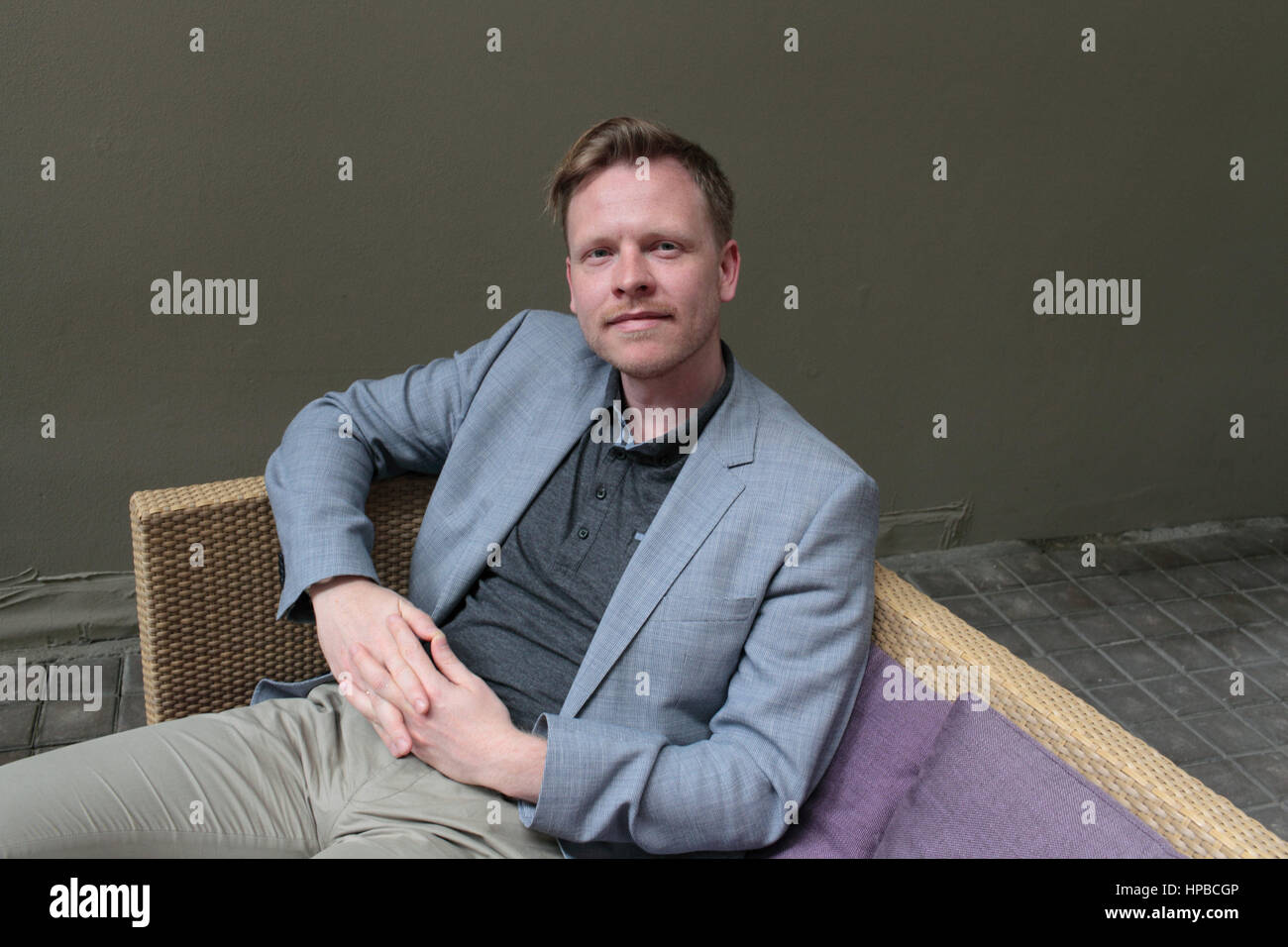 Portrait of Markus Gabriel 17/05/2015 ©Basso Cannarsa/Opale Stock Photo