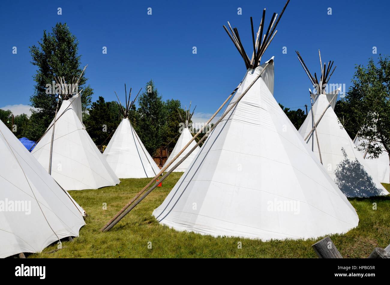 Tipi Stock Photo