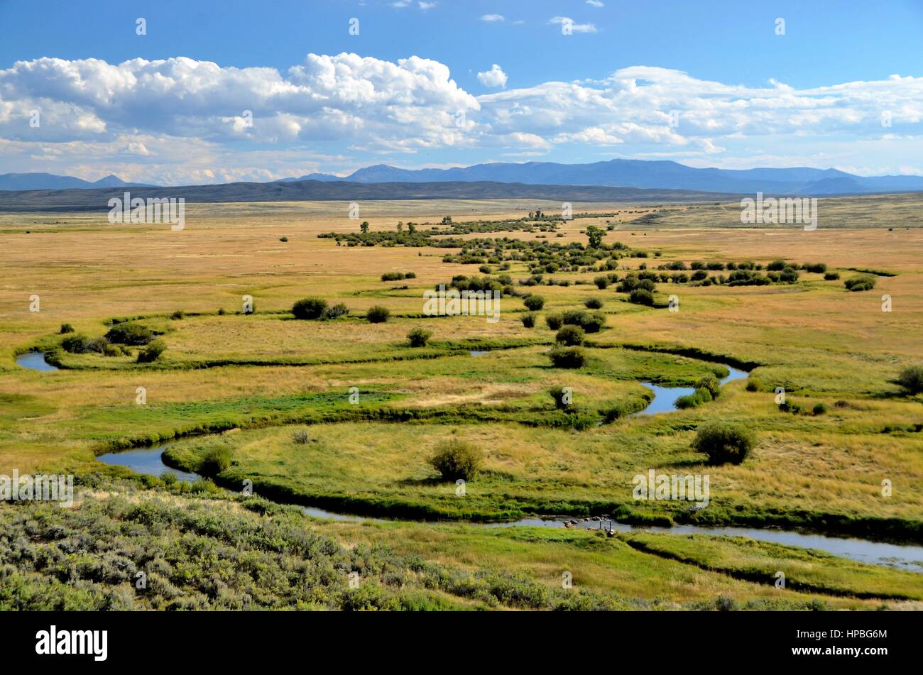 Illinois river outside of walden colorado hires stock photography and