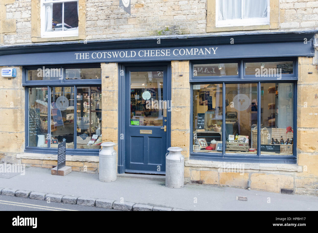 The Cotswold Cheese Company cheese shop in StowontheWold in the