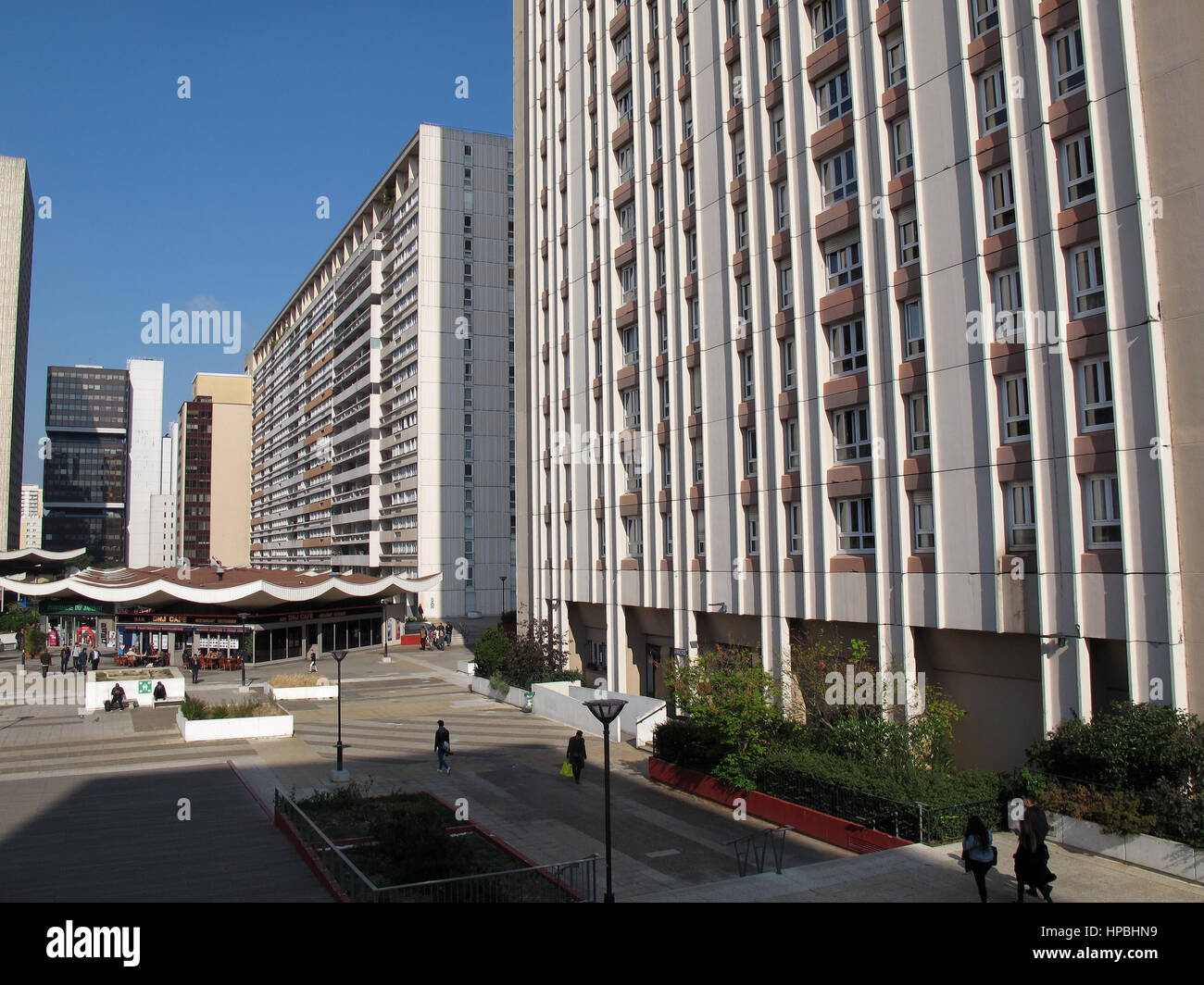 Les Olympiades, Chinatown, Paris,75013, France, Europe Stock Photo