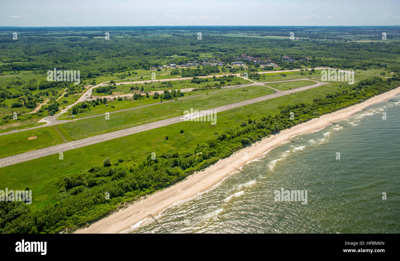 Airfield Lotnisko Kołobrzeg-Bagicz, Kołobrzeg, Baltic Sea Coast ...