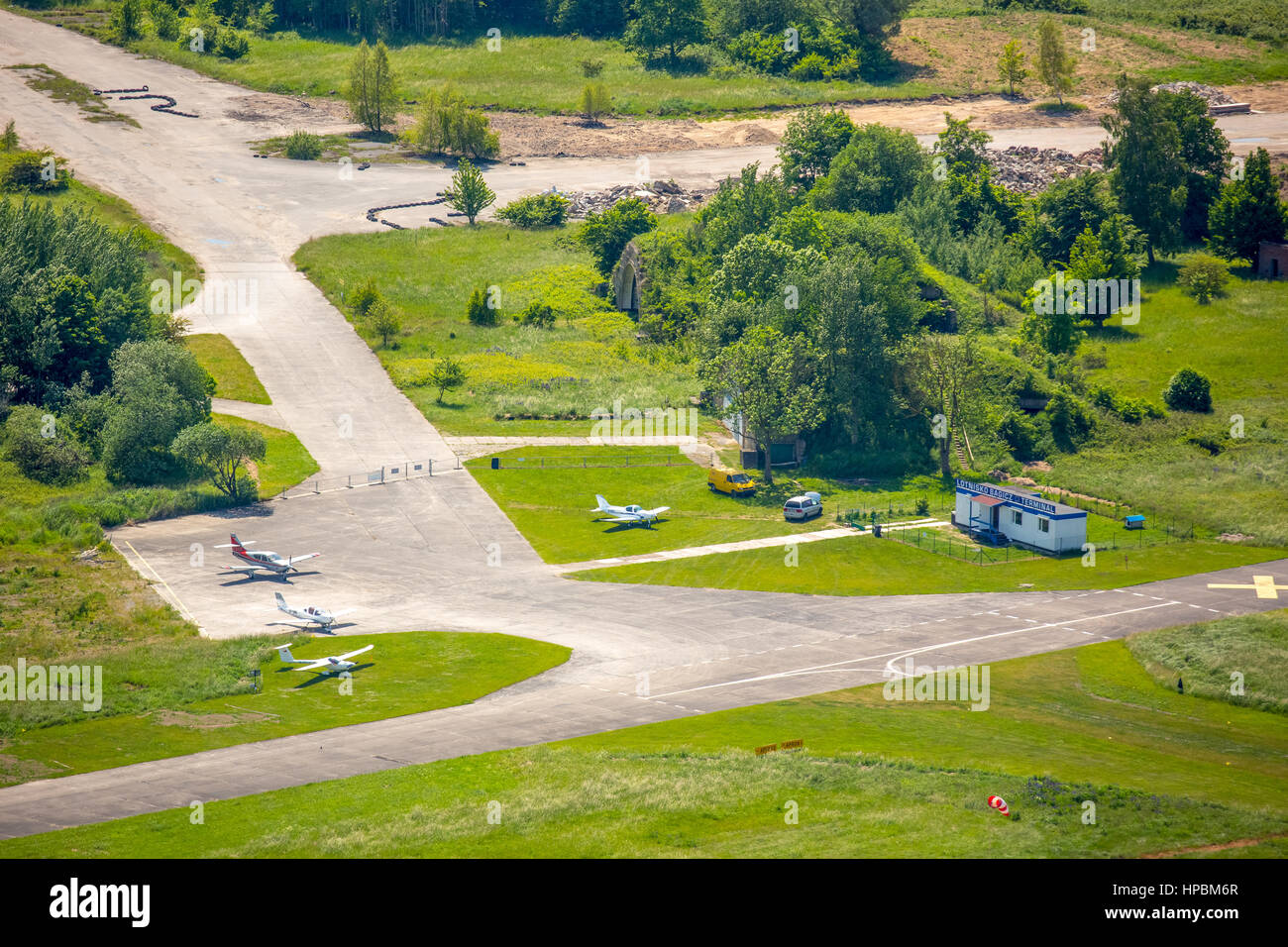 Airfield Lotnisko Kołobrzeg-Bagicz, Kołobrzeg, Baltic Sea Coast ...