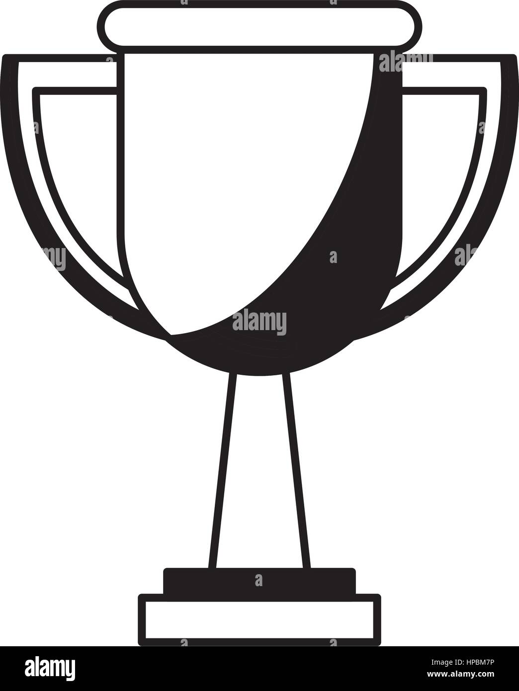 trophy award isolated icon vector illustration design Stock Vector ...