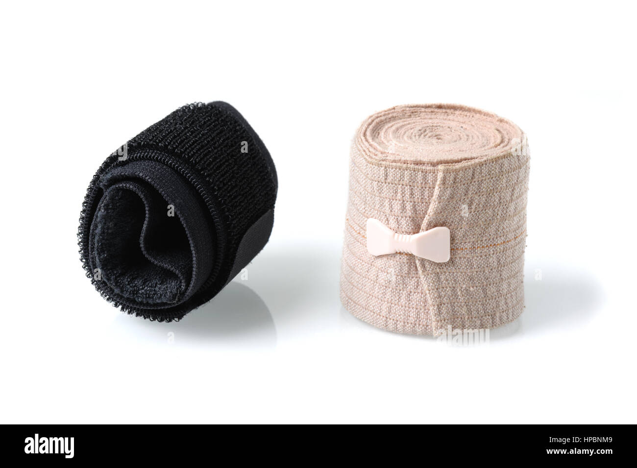 bandage and wrist support isolated on white background Stock Photo Alamy