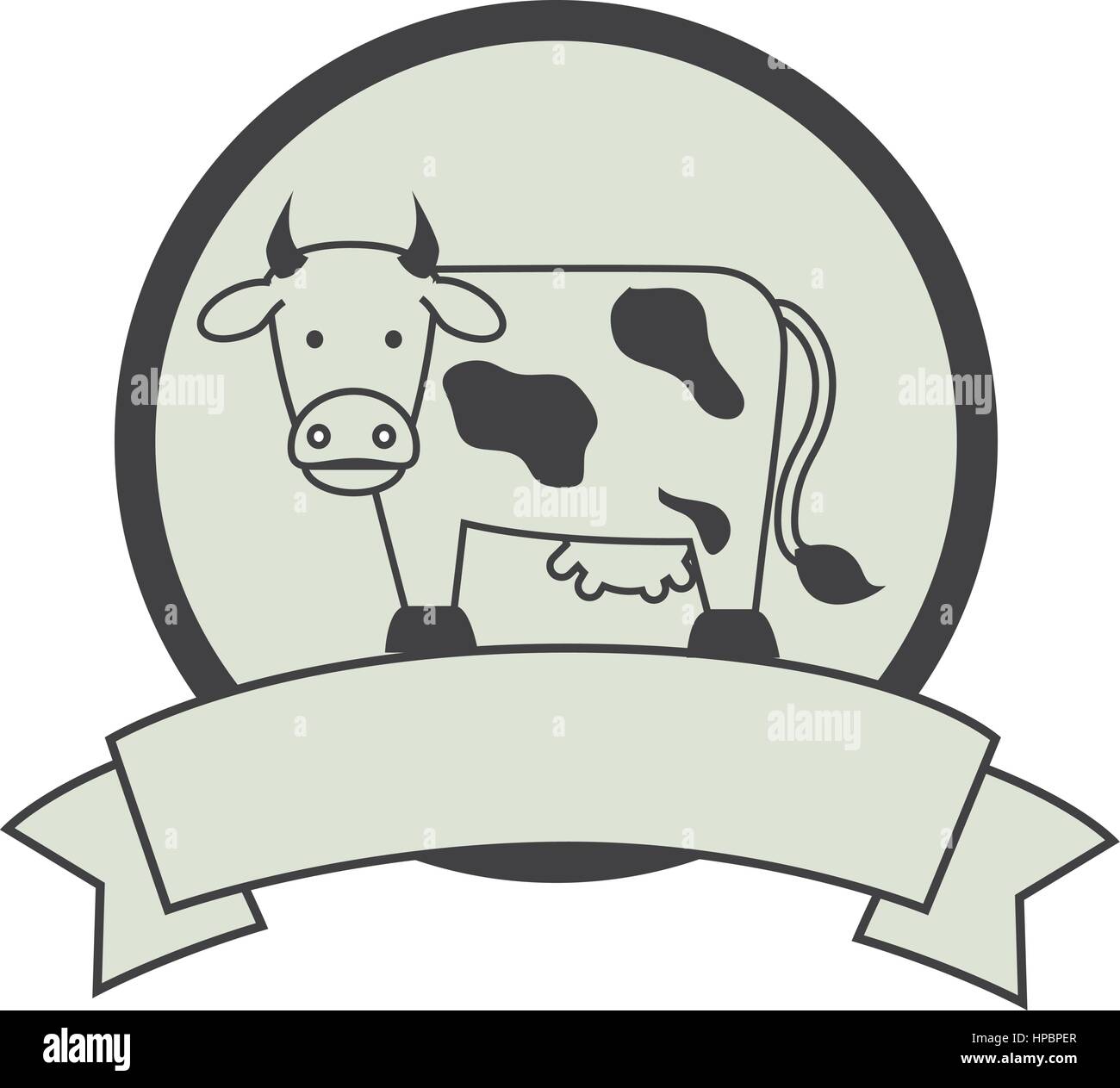 cow animal farm icon vector illustration design Stock Vector Image ...
