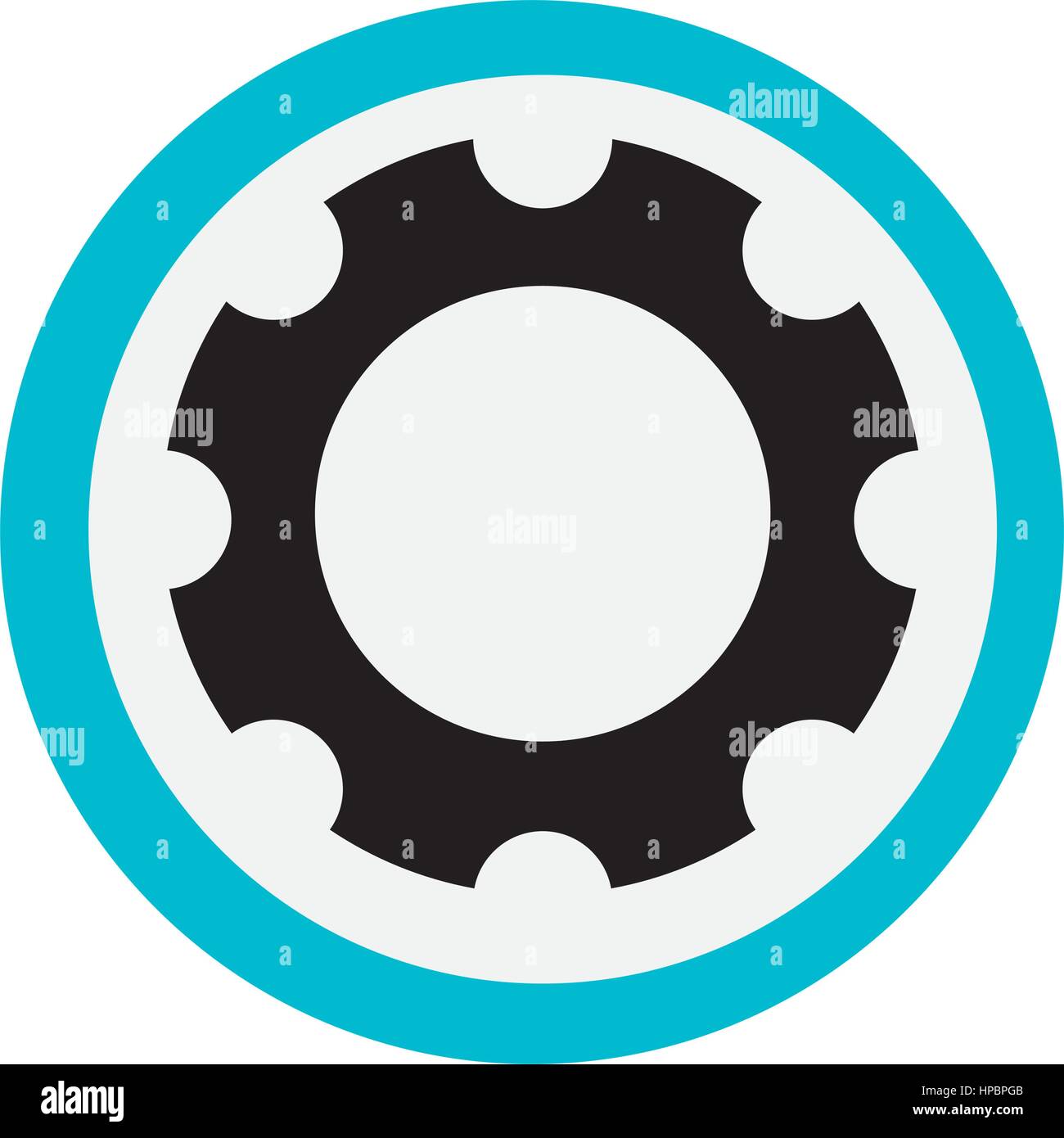 gear machine isolated icon vector illustration design Stock Vector ...