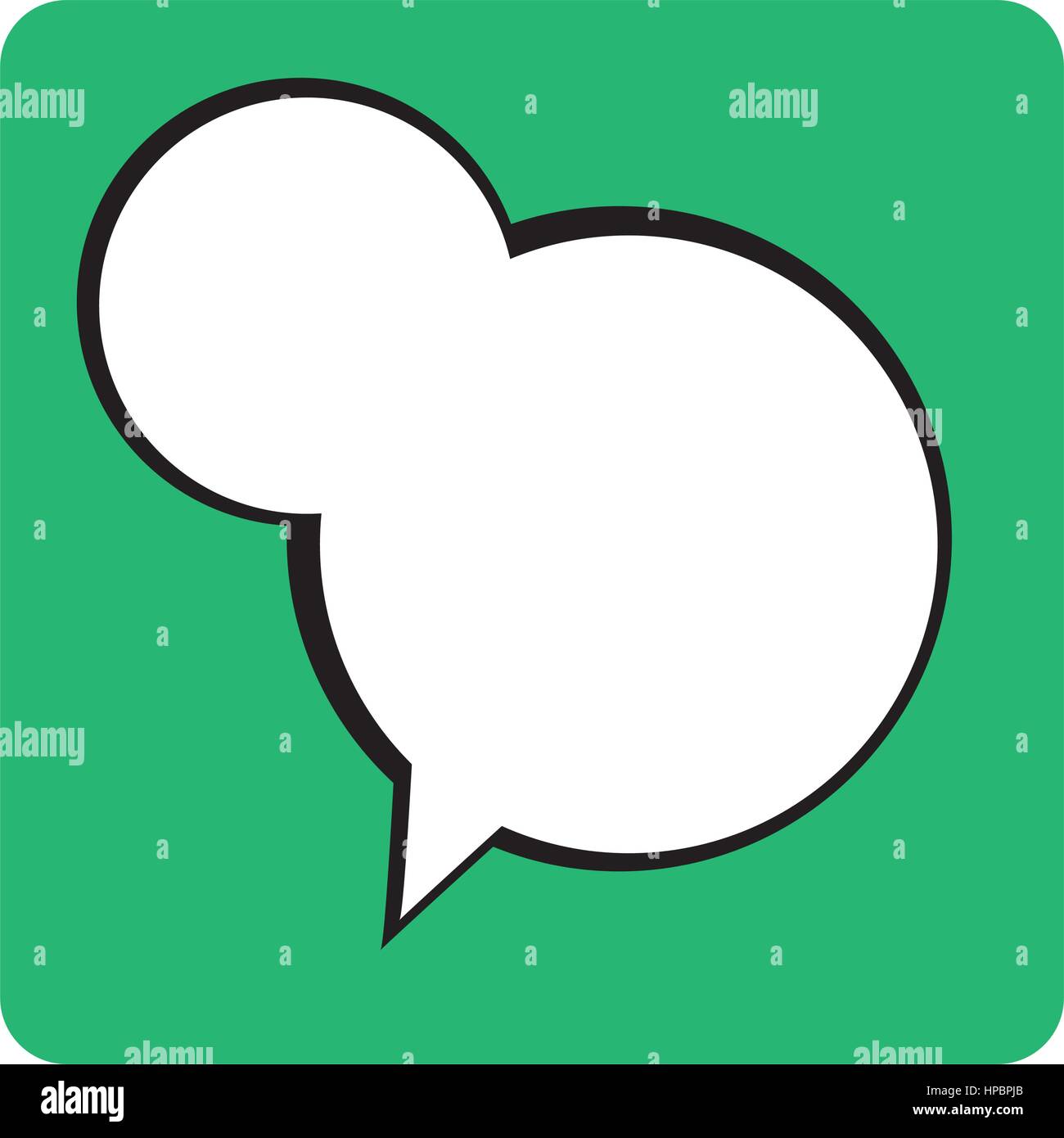 speech bubble message isolated icon vector illustration design Stock ...