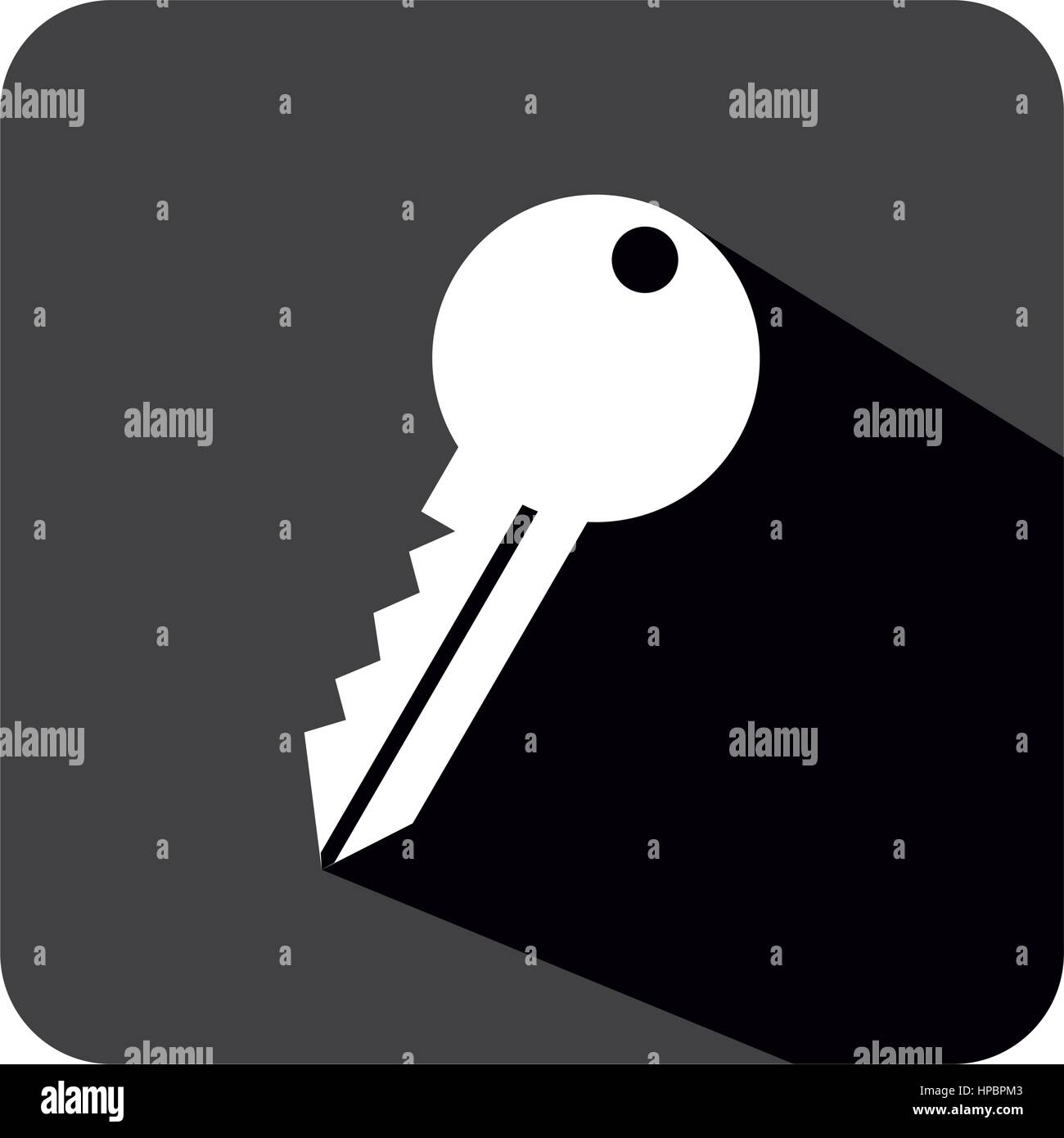 security key isolated icon vector illustration design Stock Vector ...