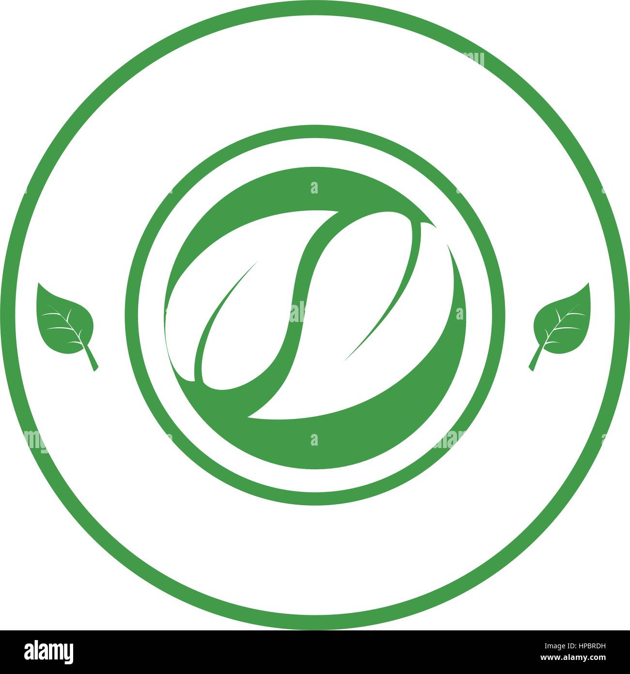 leafs plant ecology symbol vector illustration design Stock Vector ...
