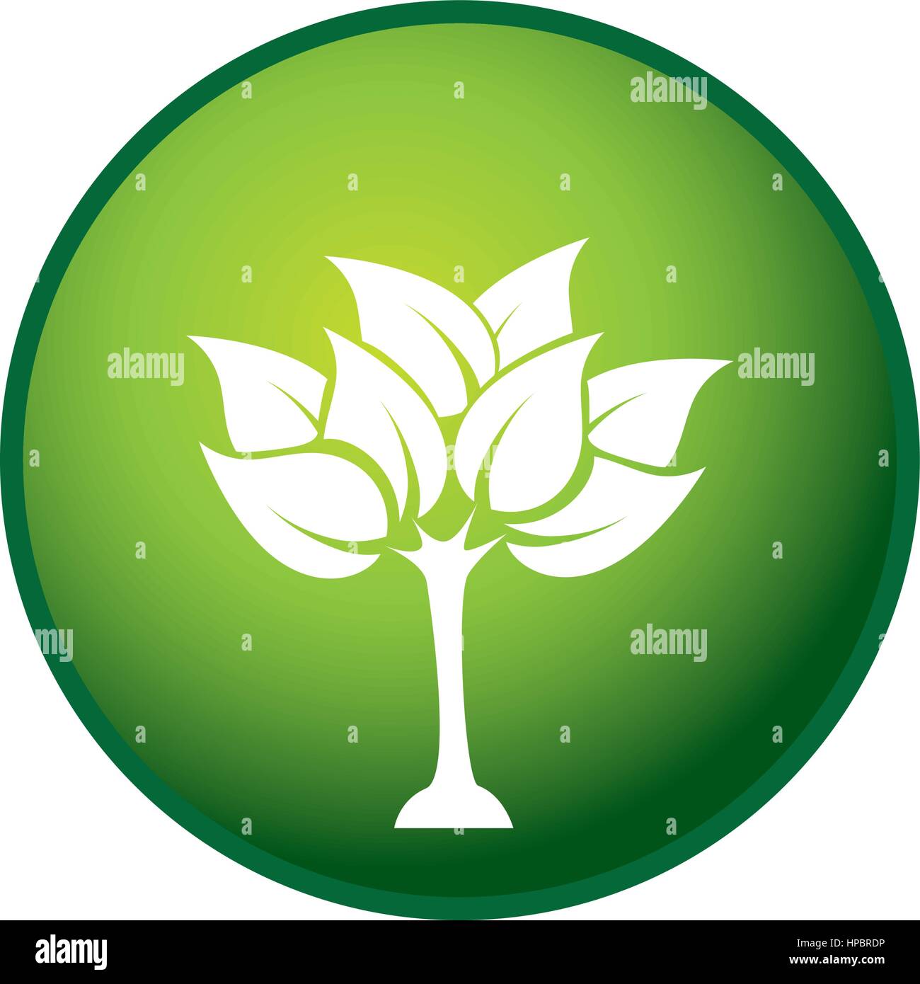 leafs plant ecology symbol vector illustration design Stock Vector ...