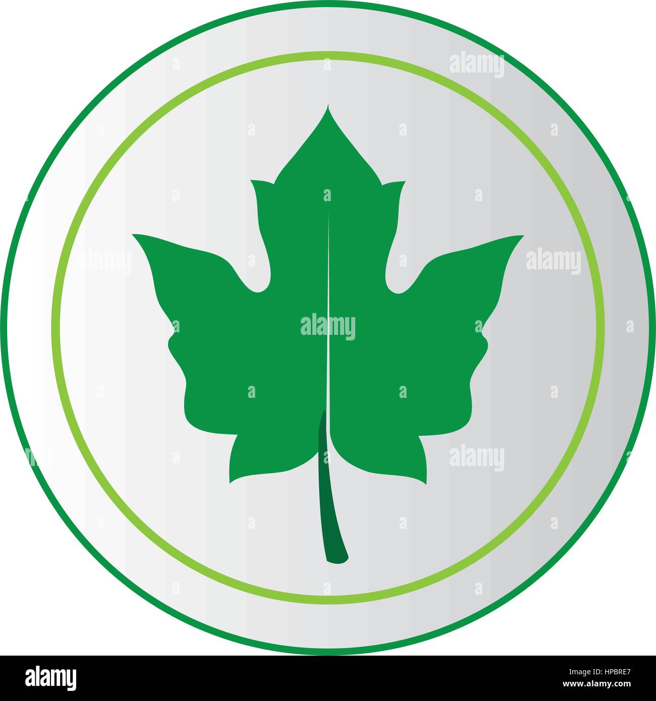 leafs plant ecology symbol vector illustration design Stock Vector ...