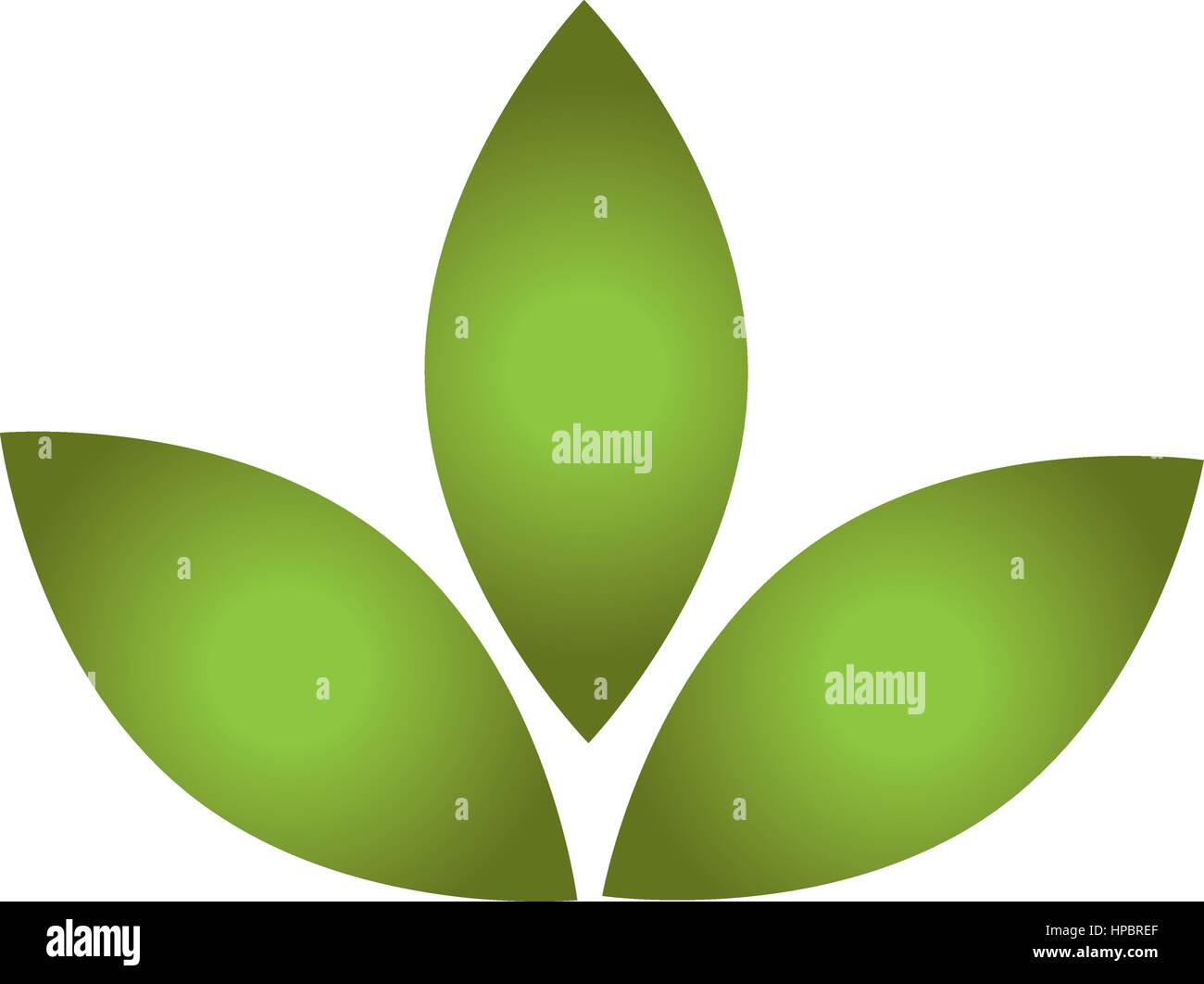 leafs plant ecology symbol vector illustration design Stock Vector ...