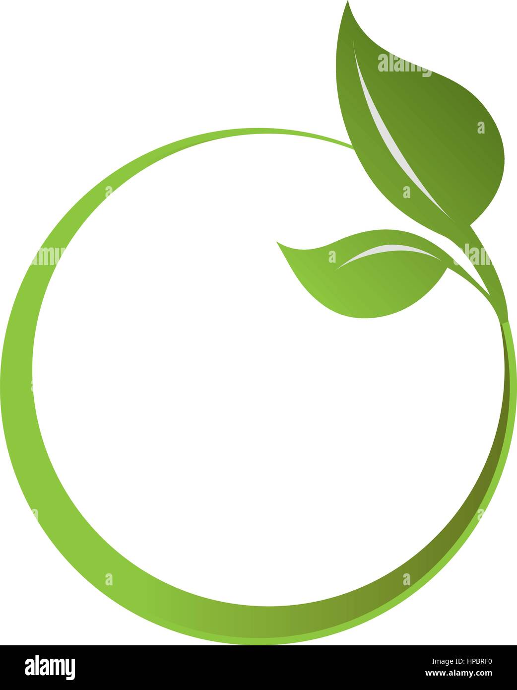 leafs plant ecology symbol vector illustration design Stock Vector ...