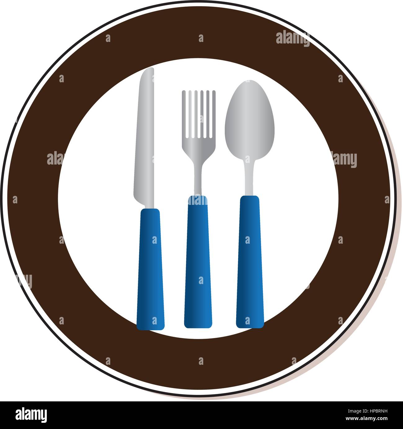 set cutlery tools icons vector illustration design Stock Vector Image ...