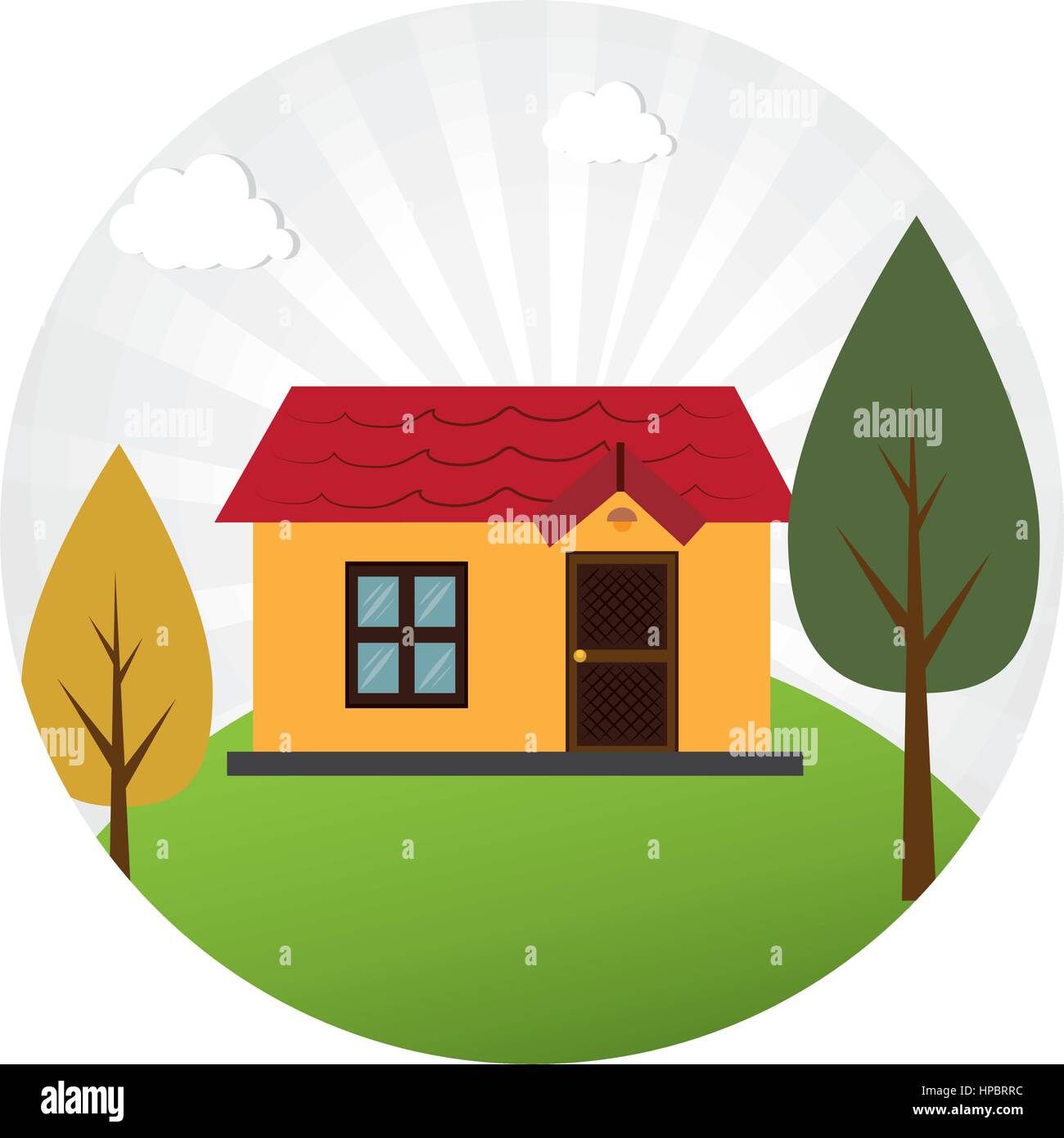 real estate house icon Stock Vector Image & Art - Alamy